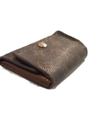 Authentic Louis Vuitton LV Key Case Card Holder Ring CT2142 Brown Monogram